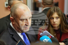 Румен Радев - брифинг