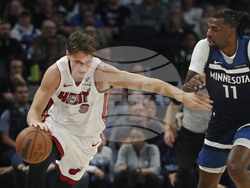 Heat Timberwolves Basketball