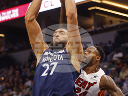Heat Timberwolves Basketball