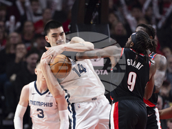 Grizzlies Trail Blazers Basketball