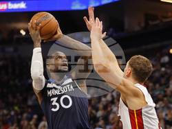 Heat Timberwolves Basketball