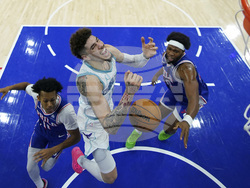 Hornets 76ers Basketball
