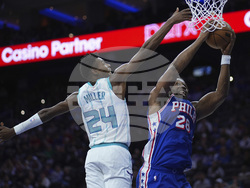 Hornets 76ers Basketball