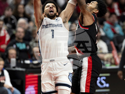 Grizzlies Trail Blazers Basketball