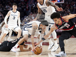 Grizzlies Trail Blazers Basketball