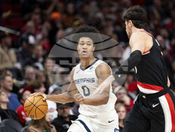 Grizzlies Trail Blazers Basketball