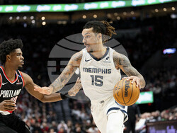 Grizzlies Trail Blazers Basketball