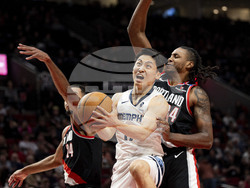 Grizzlies Trail Blazers Basketball