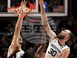 Grizzlies Trail Blazers Basketball