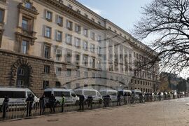 Народно събрание - засилено полицейско присъствие