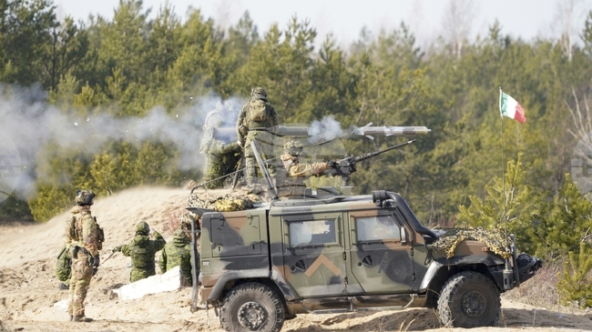 НАТО проведе учение в Латвия за укрепване на източния фланг
