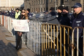 Народно събрание - партия „Величие“ - протест