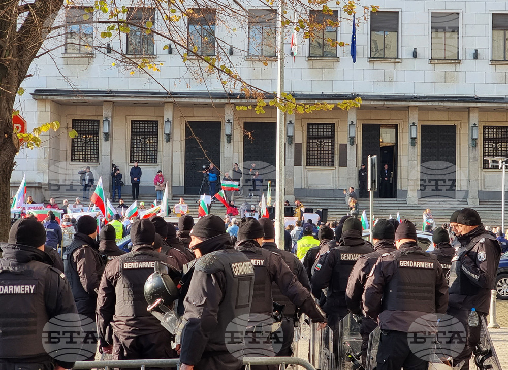 Народно събрание - партия „Величие“ - протест - полиция