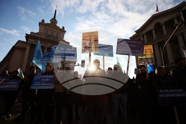 Народно събрание - „ДПС - Ново начало“ - протест