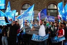 Народно събрание - „ДПС - Ново начало“ - протест