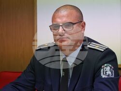 Бургас - Областна дирекция на МВР - брифинг - Константин Вангелов