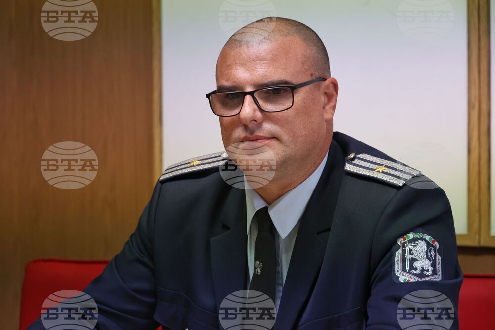 Бургас - Областна дирекция на МВР - брифинг - Константин Вангелов