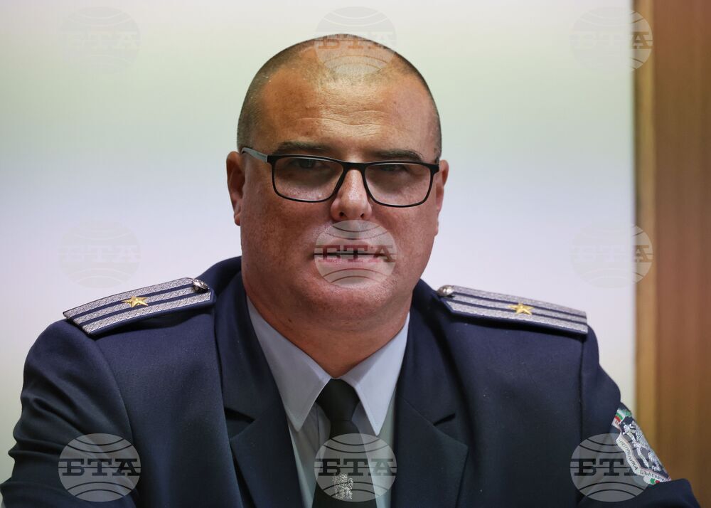 Бургас - Областна дирекция на МВР - брифинг - Константин Вангелов