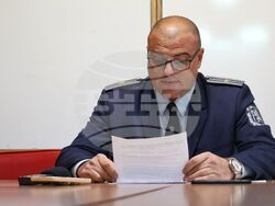 Бургас - Областна дирекция на МВР - брифинг - Константин Вангелов