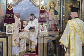 Село Старчево - храм "Свети Мина" -  тържествена света литургия