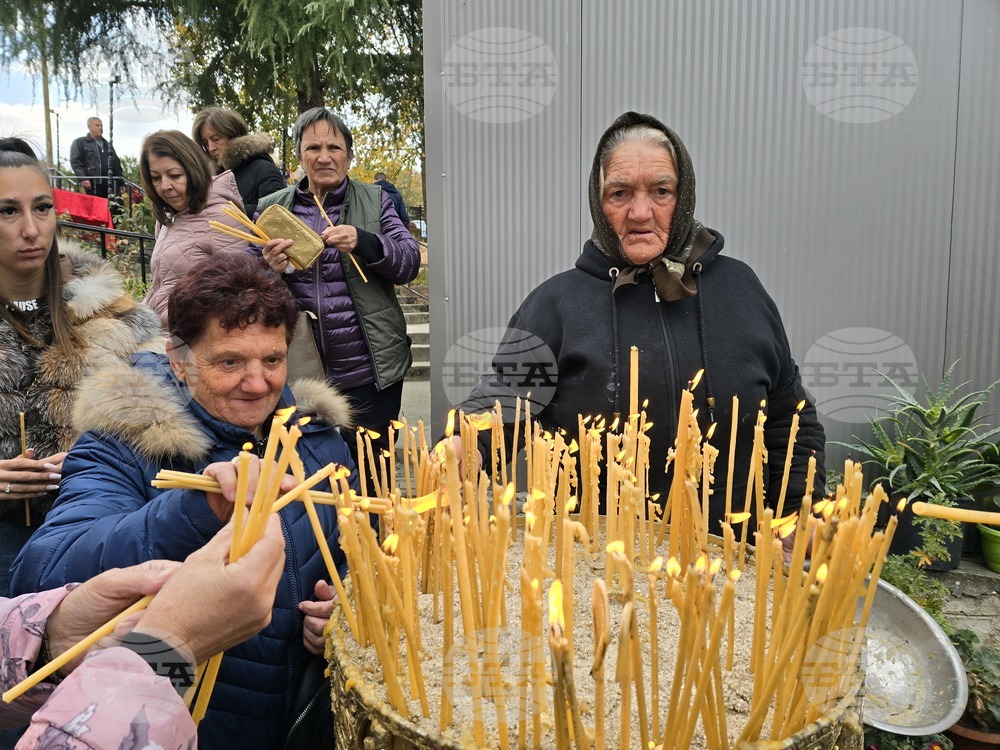 Село Старчево - храм "Свети Мина" - тържествена света литургия