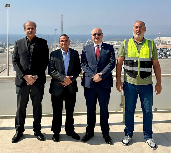 Посланик Метин Казак посети град Акаба, Йордания