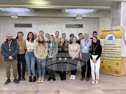 Студентите от Факултета по математика и информатика на Софийския университет завоюваха всички призови места от олимпиадата по компютърна математика "Академик Стефан Додунеков". Снимка: СУ