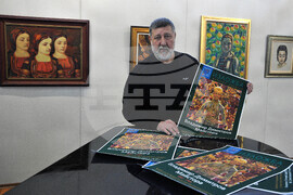 Бургас - Художествена галерия - Владимир Димитров-Майстора - изложба - Георги Динев