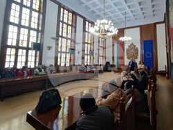 Снимка: Община Плевен - В Заседателната зала на Община Плевен беше изтеглен днес жребий за разпределение на местата за продажба на мартеници