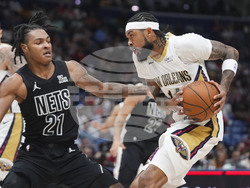 Nets Pelicans Basketball