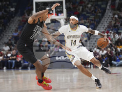 Nets Pelicans Basketball