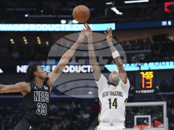 Nets Pelicans Basketball