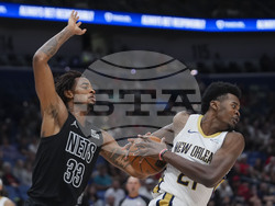 Nets Pelicans Basketball