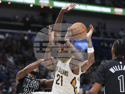 Nets Pelicans Basketball