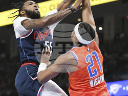 Clippers Thunder Basketball