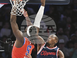 Clippers Thunder Basketball