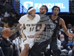 Nets Pelicans Basketball