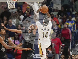 Nets Pelicans Basketball