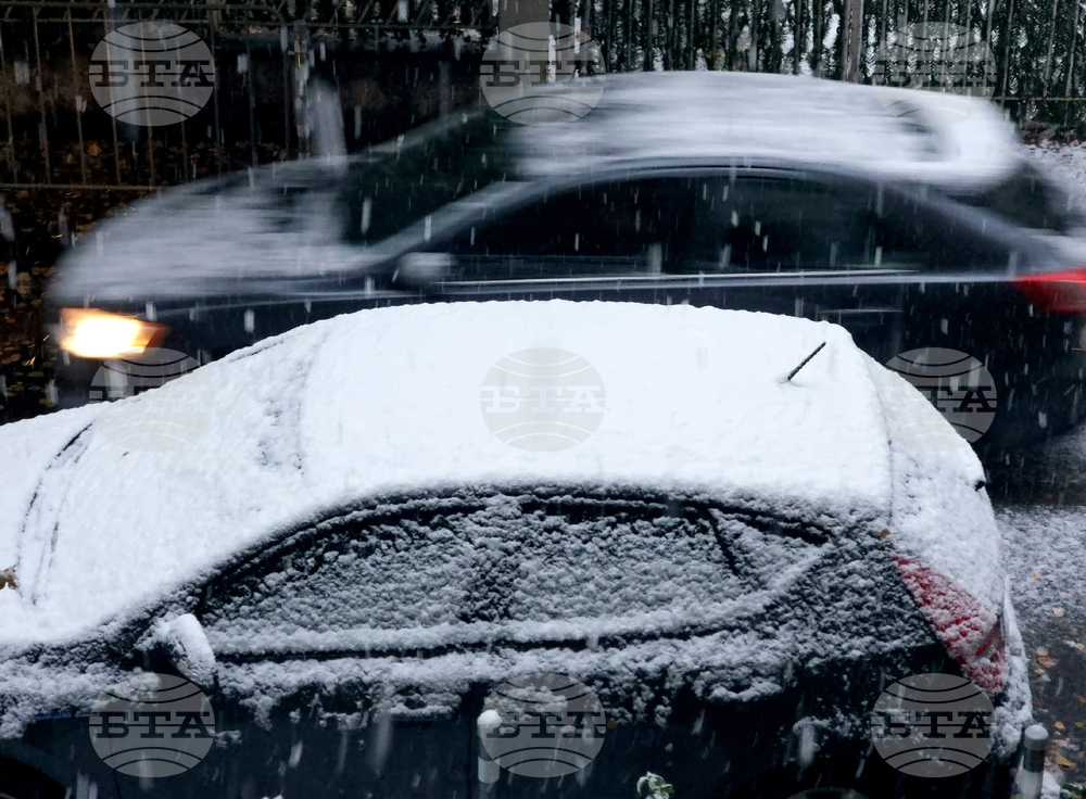 Сняг над столицата