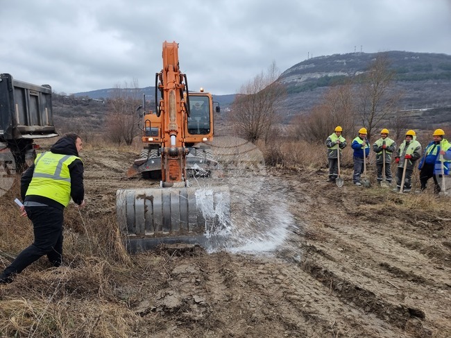 Шумен - нов водопровод - първа копка - проект