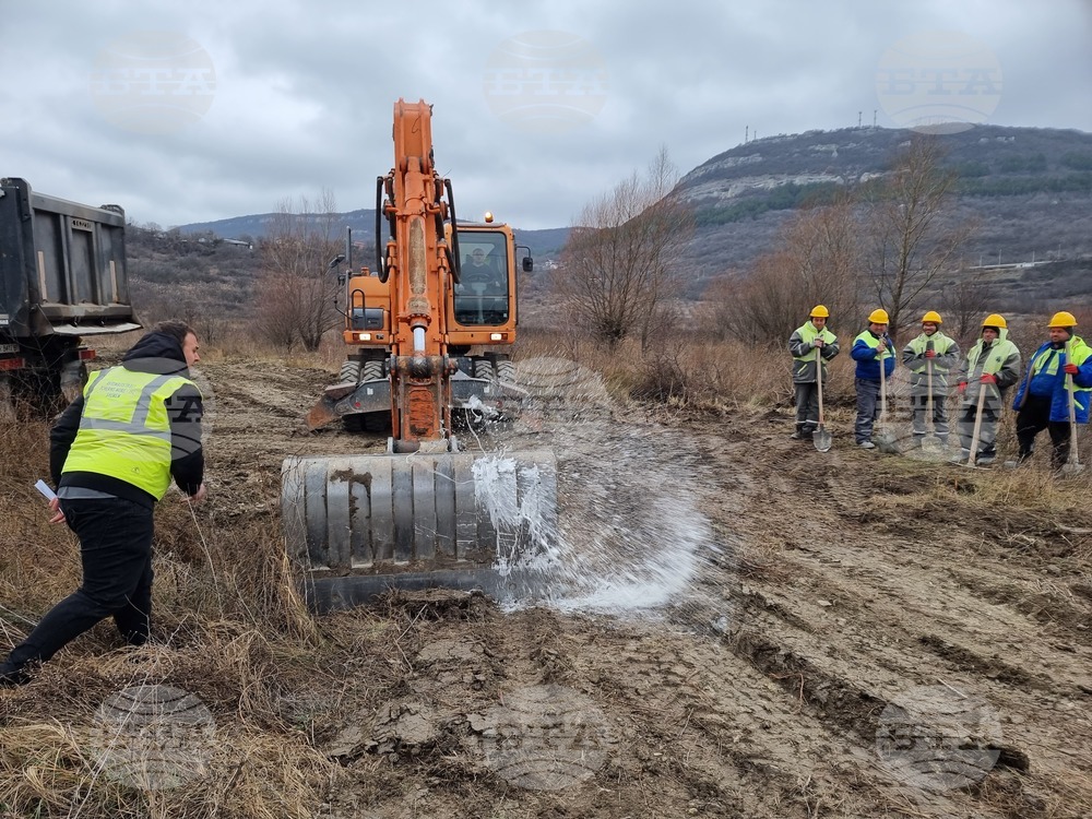 Шумен - нов водопровод - първа копка - проект 