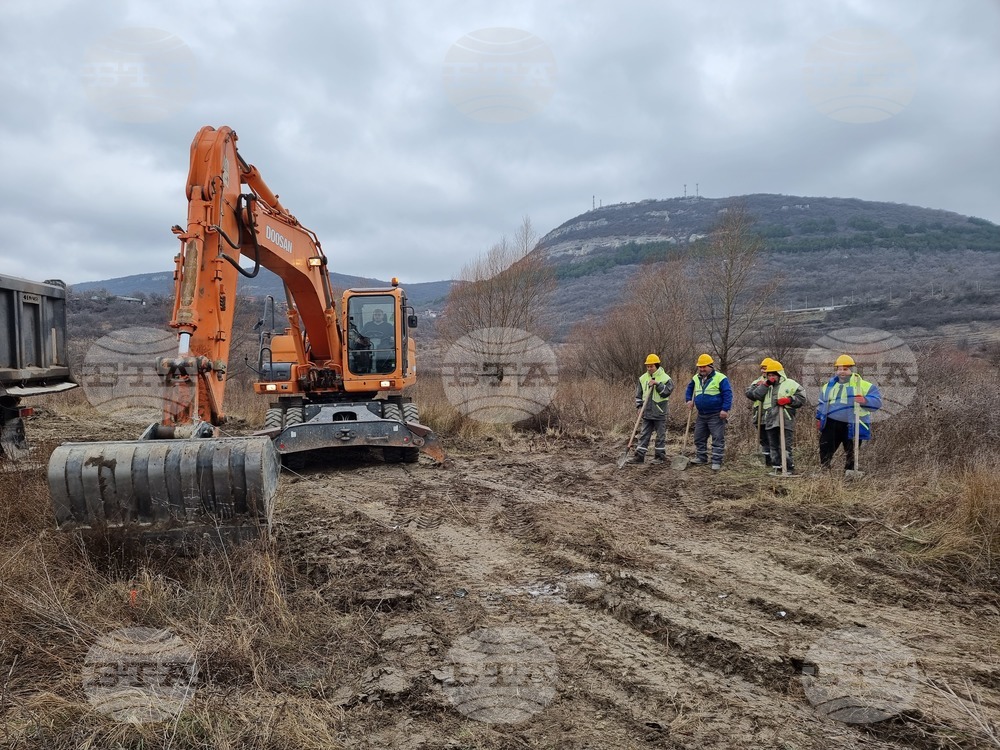 Шумен - нов водопровод - първа копка - проект 