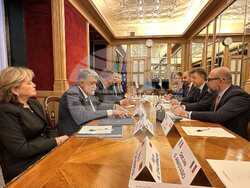 Снимка: Народно събрание - Възможностите за задълбочаване на сътрудничеството в областите на културата, археологията и туризма обсъди председателят на Народното събрание Вежди Рашидов с председателя на ресорната комисия на италианския Сенат Роберто Марти