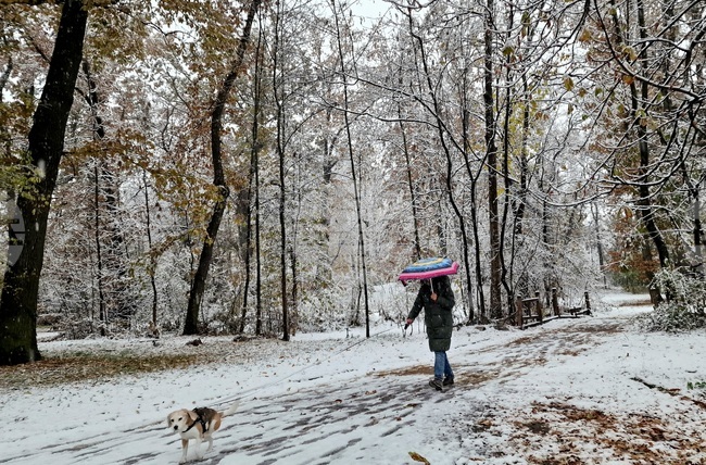 Столица - снеговалежи