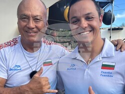 Цанко Цанков, плуване, Молокай - Оаху    Снимка: Цанко Цанков, личен архив