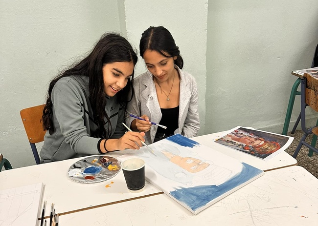 С творчески проекти ученици от Българско училище „Капитан Петко Войвода“ в Йерапетра отбелязаха Деня на народните будители