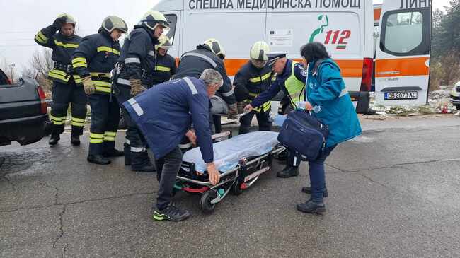 Учение на частите от Единната спасителна система в Кюстендилска област се проведе днес край Кюстендил