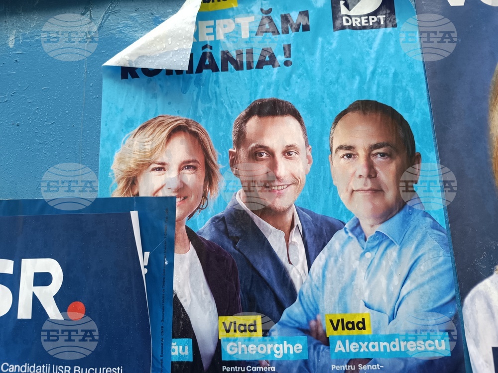 Румъния - предизборни плакати