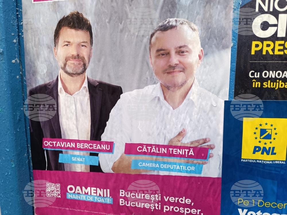 Румъния - предизборни плакати