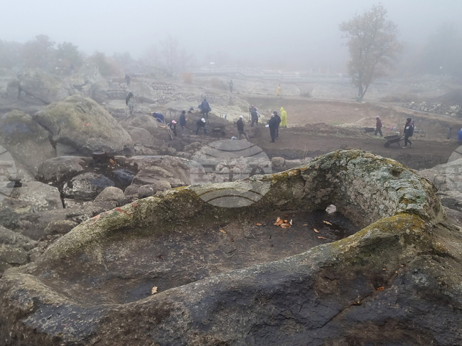 Перперикон - разкопки - край на сезона 